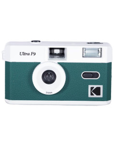 Kodak Ultra F9 Cámara Analógica de Carrete 31mm f/9 Verde Oscuro
