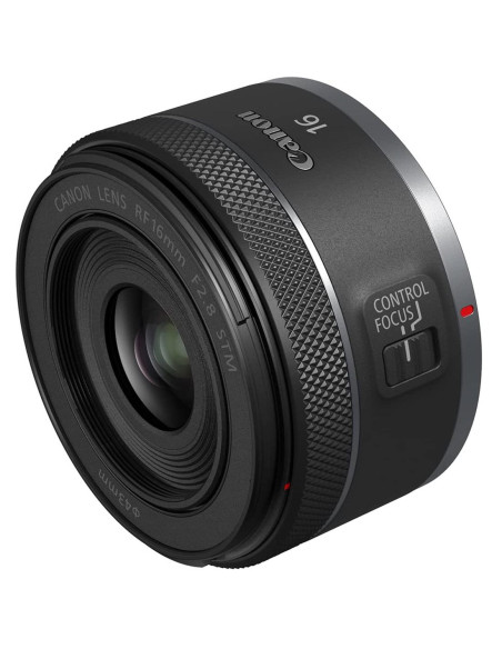 Canon RF 16 mm f2.8 STM MILC Objetivo ultra ancho Negro