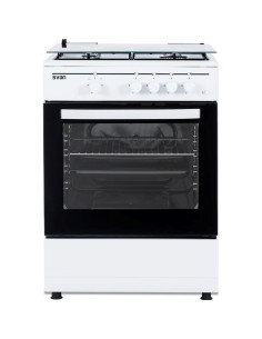 Svan SKG4601 Cocina Gas Ancho 60 cm Blanco
