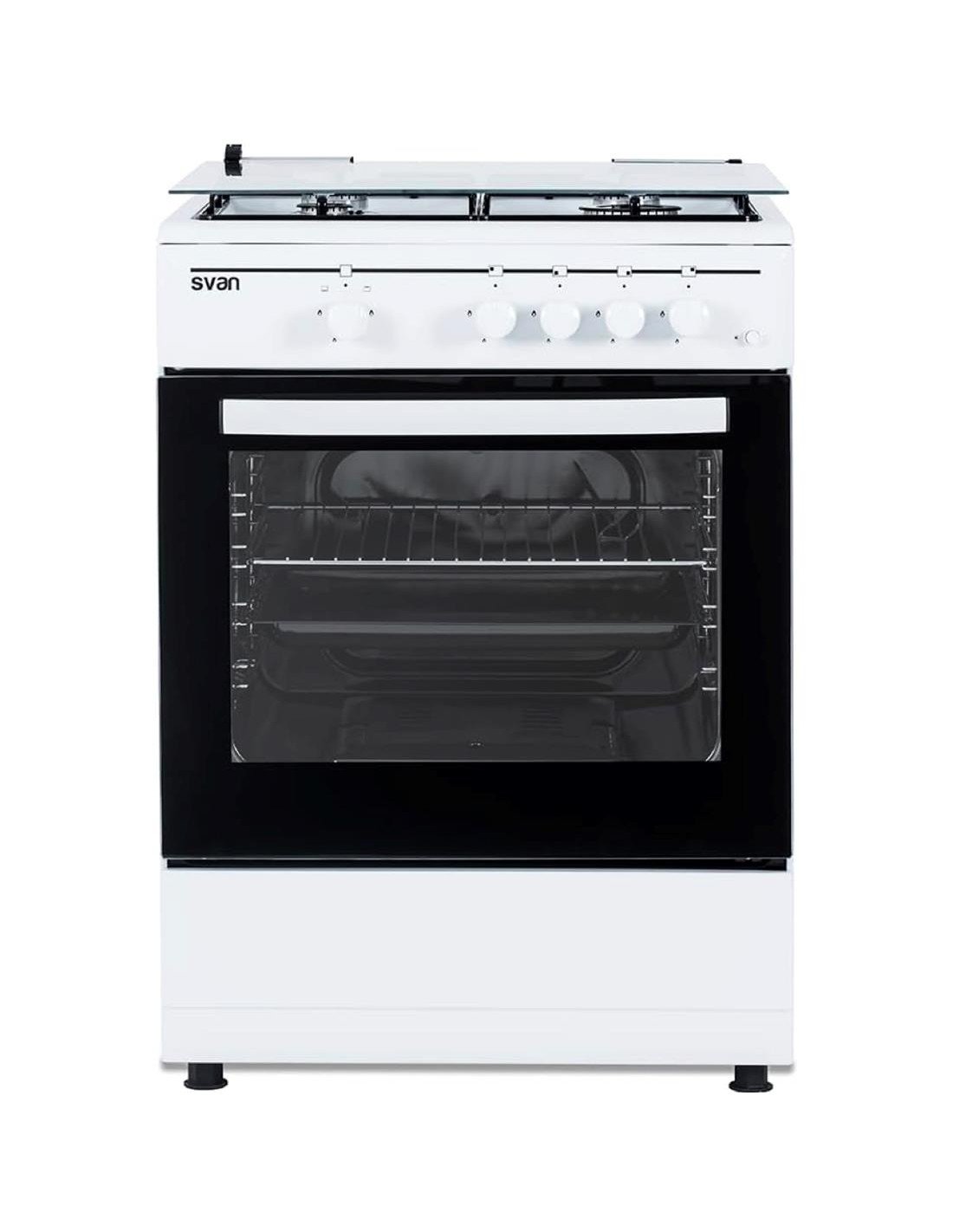 Svan SKG4601 Cocina Gas Ancho 60 cm Blanco