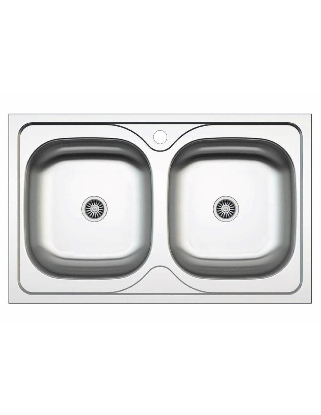 Edesa Veleta SE 80 2C B Fregadero (950270053)