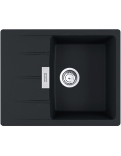 Franke CNG 611-62 Fregadero centro negro mate 114.0691.256