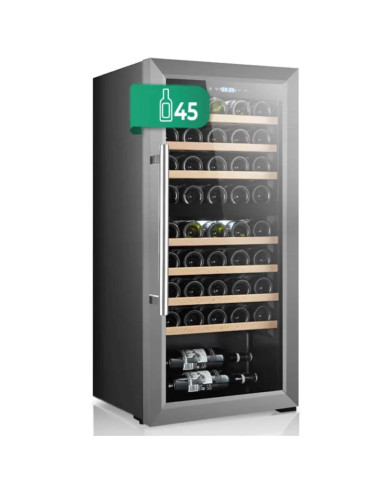 Svan SVN4500D Vinoteca 127L 45 Botellas G Negro Puerta