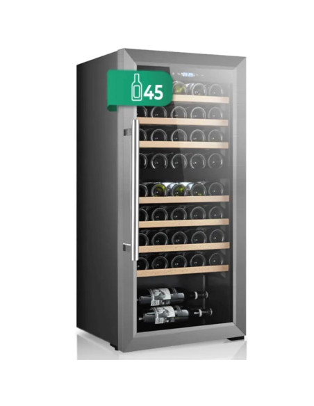 Svan SVN4500D Vinoteca 127L 45 Botellas G Negro Puerta