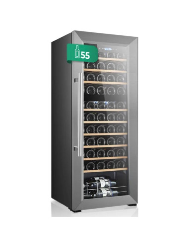 Svan SVN5500D Vinoteca 150L 55 Botellas G Negro Puerta