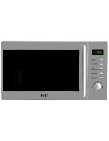 Svan SMW2700DGX Microondas con Grill 20L 700W Inox
