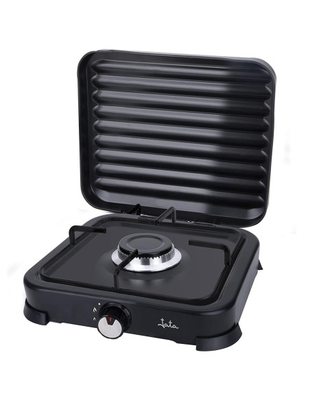 Jata JECG2701 Cocina Gas 1 Quemadores Negro