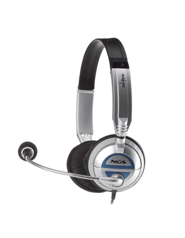 NGS MSX6 PRO Auriculares Alámbrico Diadema Llamadas/Música Negro,