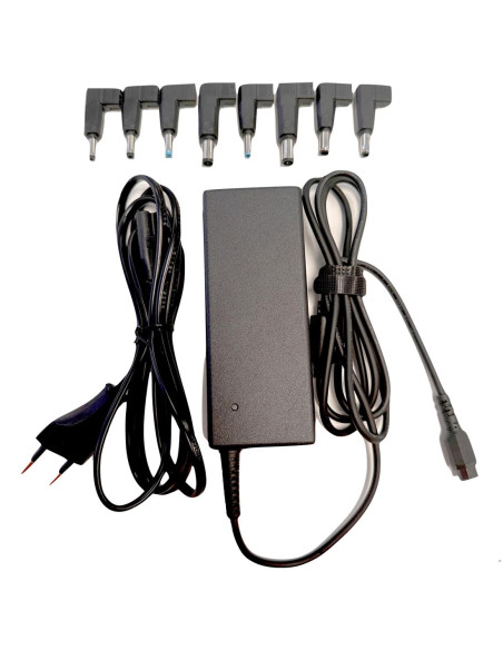 Cargador para portátil KFD 65W con 8 Clavijas compatibles