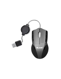 Ratón Blaze M-2051 para portátiles con Cable Retráctil
