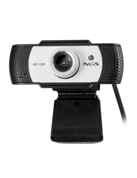 NGS XpressCam720 cámara web 1280 x 720 Pixeles USB 2.0 Negro, Gris,
