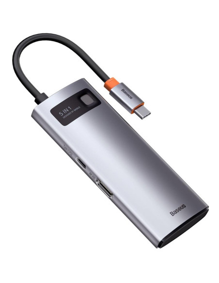 Baseus CAHUB-CX0G Hub 5-1 USB-C to 3x USB 3.0 + HDMI + USB-C PD