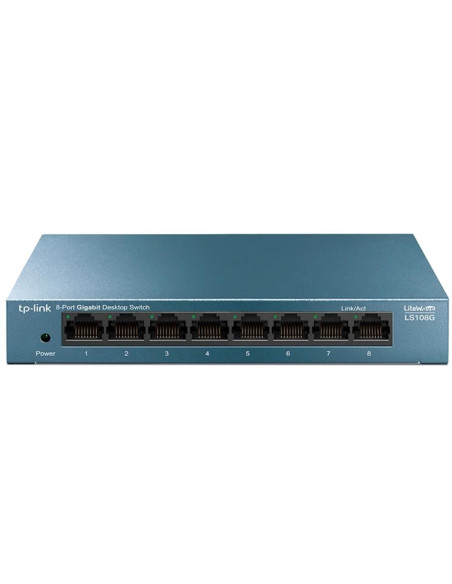 TP-Link LS108G No administrado Gigabit Ethernet (10/100/1000) Azul