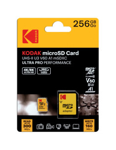 Memoria Micro Sd 256GB UHS-I U3 V30 Kodak