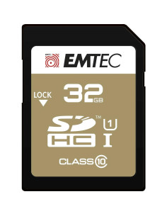 Memoria SDHC 32GB Emtec UHS1 U1 Elite Gold
