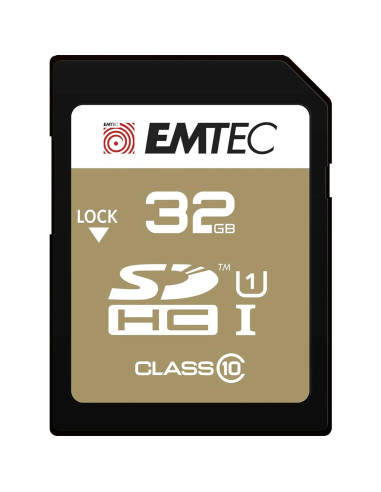 Memoria SDHC 32GB Emtec UHS1 U1 Elite Gold