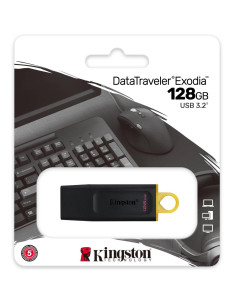 Mem. USB 128GB 3.2 Kingston Datatraveler Exodia