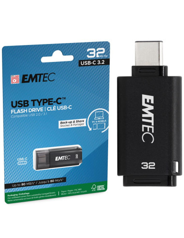 Mem. USB-C 32GB Emtec D400