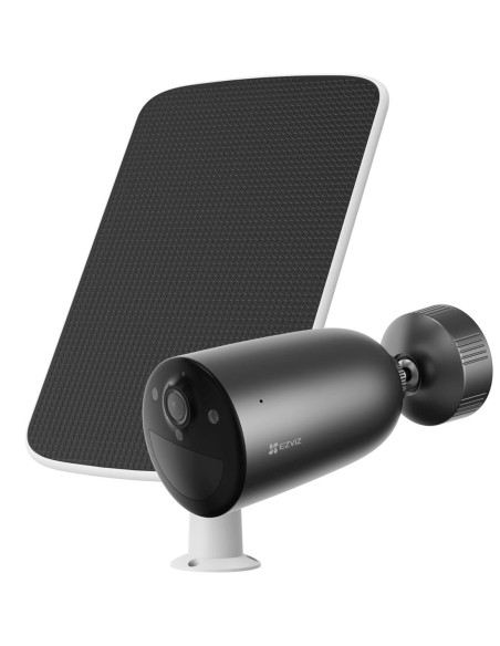 Ezviz EB3 KIT Cámara Seguridad Exterior AOV Con Batería y Panel Solar