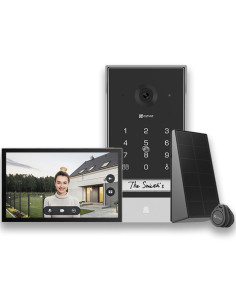EZVIZ EP7 Videoportero Solar sin Cables 2K Audio Bidireccional, WiFi 2.4/5 GHz