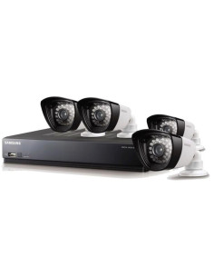 Samsung SDS-P3042 Kit Videograbador 500GB y 4 Cámaras 720p