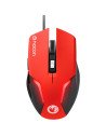 Nacon Raton Gaming con sensor de 800 a 2400 PPP Rojo (PCGM-105RED)