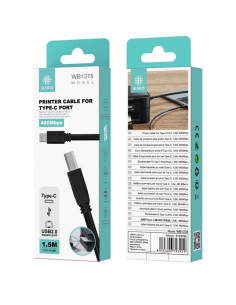Cable de Impresora 1.5 Metros Ikrea WB1378