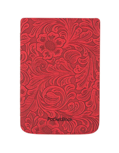 Pocketbook Funda Foral Red (HPUC-632-R-F)