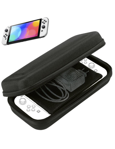 Bigben Funda para Nintendo Switch Negra (SWITCHPOUCHL)