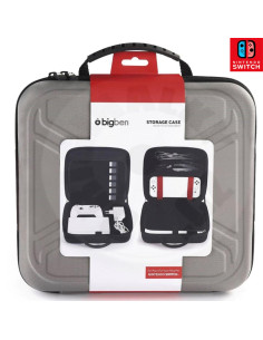Bigben Funda Protectora Dura para Nintendo (SWITCHSTORCASEDGREY)