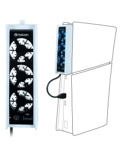 Nacon Kit de Ventilación para Playstation 5 Slim