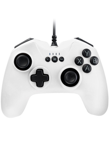 Nacon Mando con Cable para PC con Vibración Blanco (PCGC-100WHI)