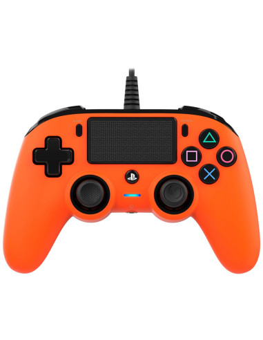 Nacon Mando Oficial Playstation PS4 Compact Orange (PS4OFCPADORANGE)