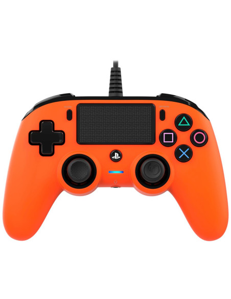 Nacon Mando Oficial Playstation PS4 Compact Orange (PS4OFCPADORANGE)