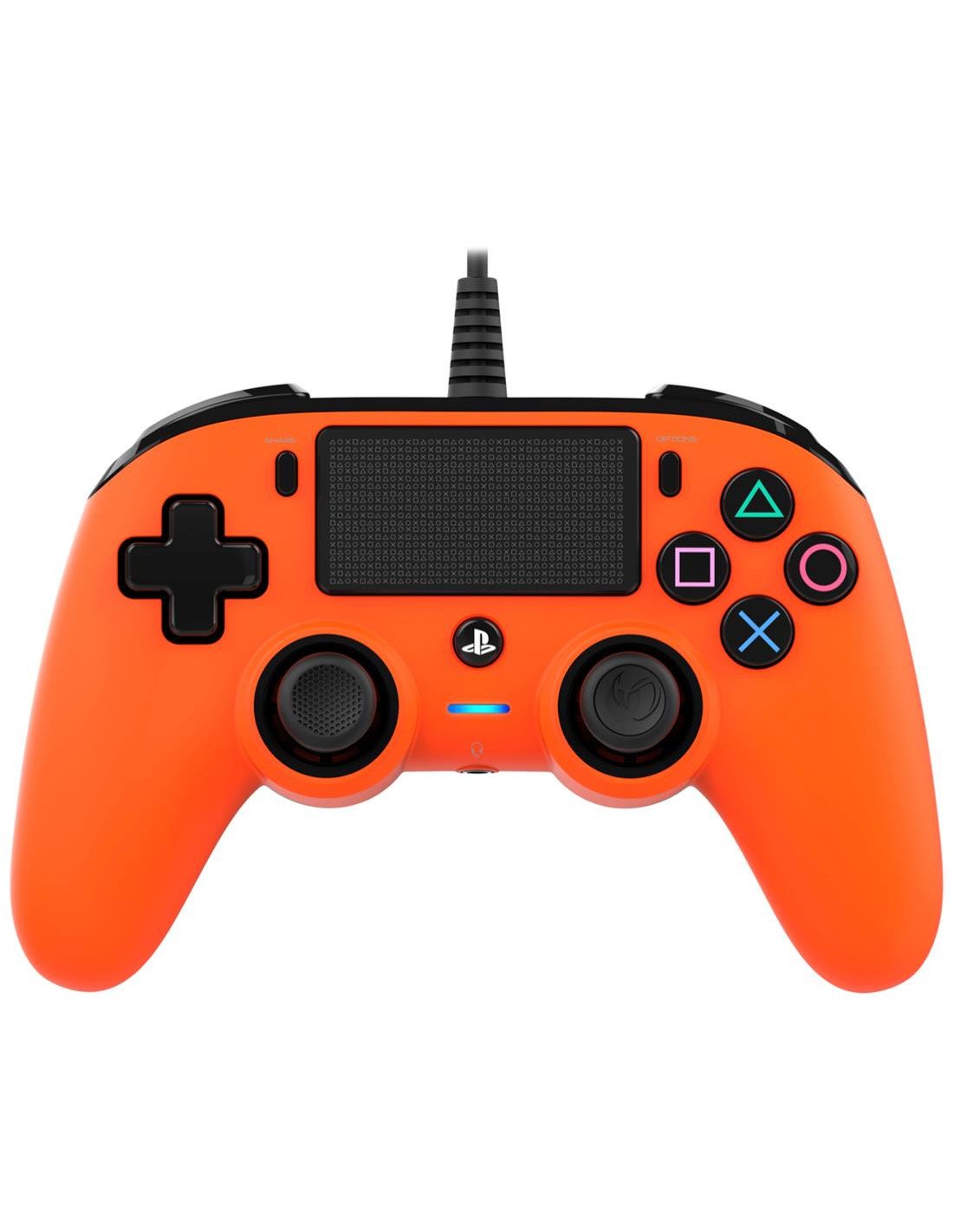 Nacon Mando Oficial Playstation PS4 Compact Orange (PS4OFCPADORANGE)