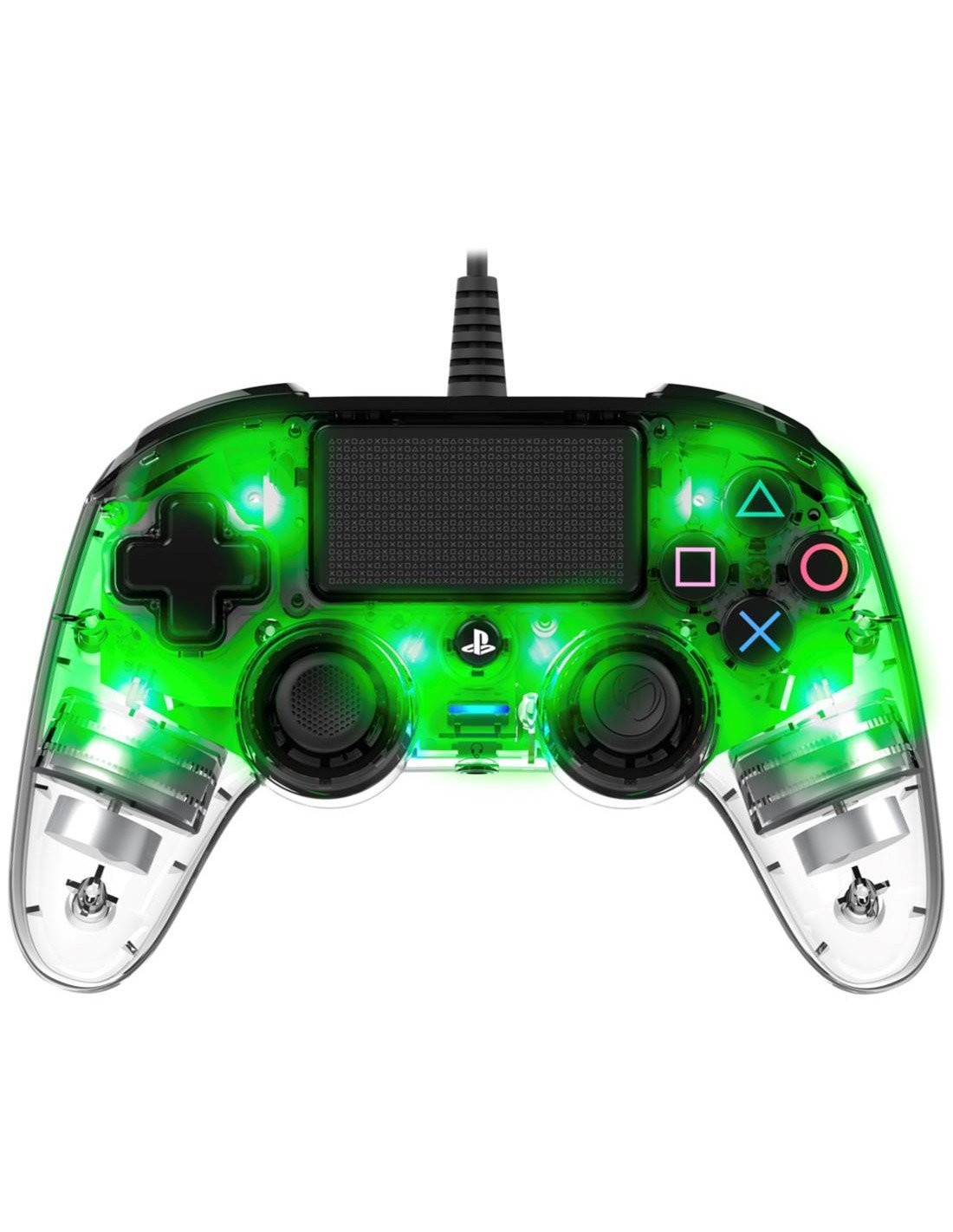 Nacon Mando Oficial Playstation PS4 Compact Verde (PS4OFCPADCLGREEN)