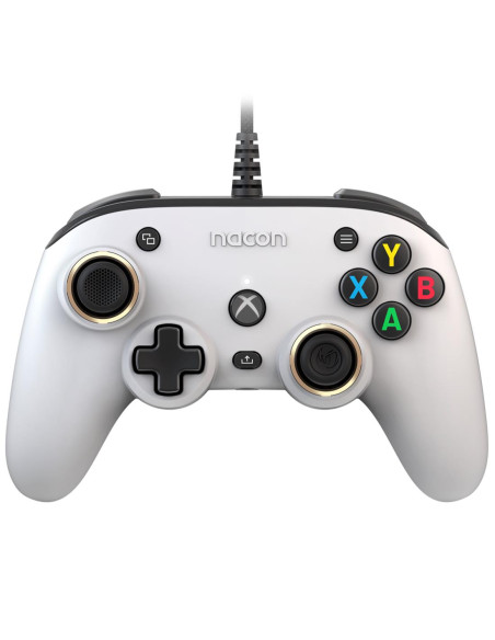 Nacon Pro Compact Mando Programable con licencia XBOX Blanco