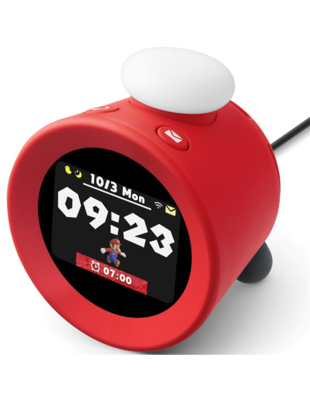Nintendo 10013963 despertador Reloj despertador digital Rojo