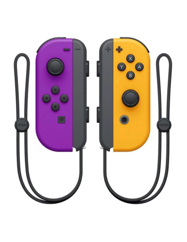 Nintendo Joy-Con Negro, Naranja, Púrpura Bluetooth Gamepad