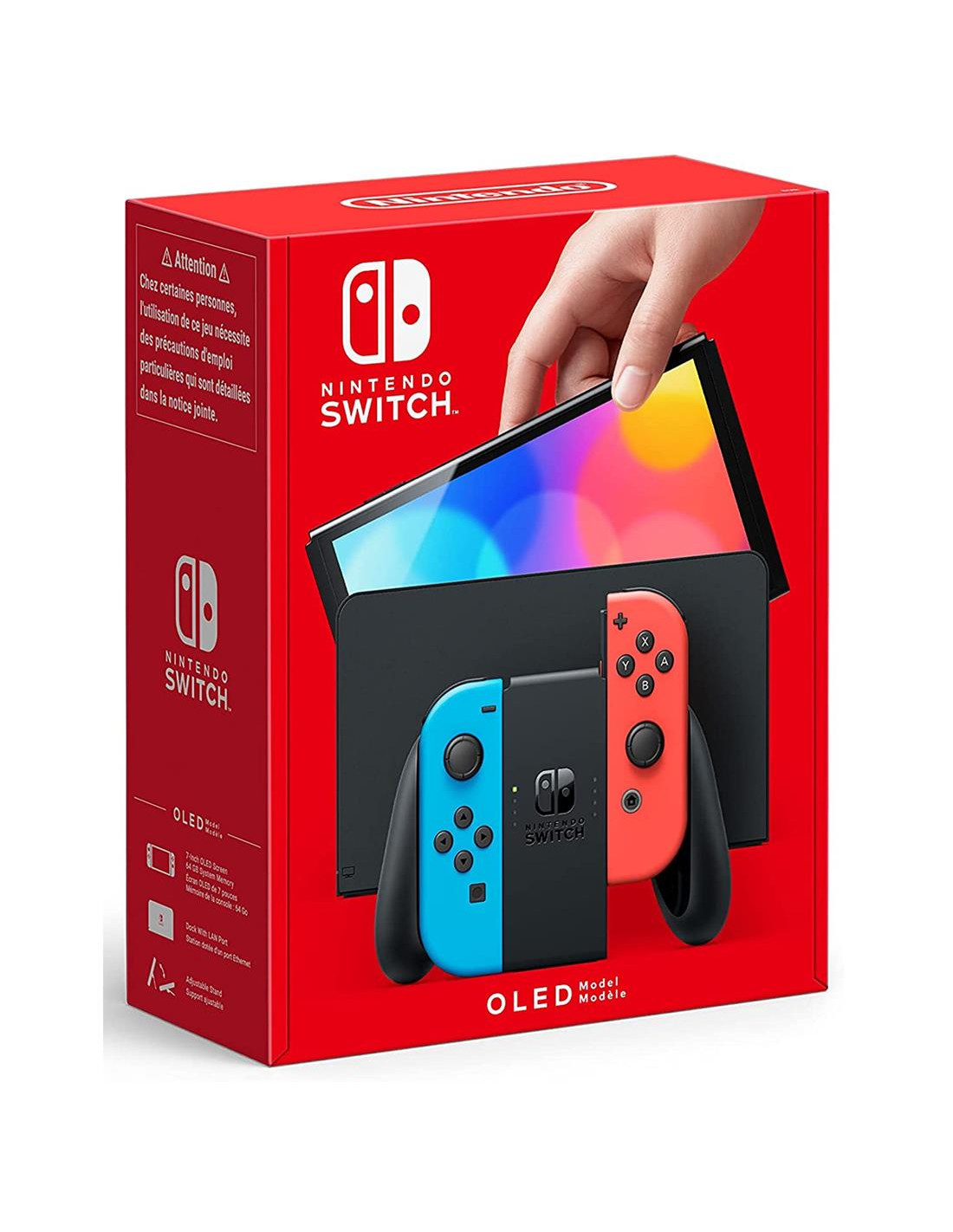Nintendo Switch Oled Consola Azul/Roja