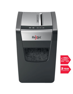 Rexel Momentum X410-SL triturador de papel Corte cruzado 62 dB Negro,