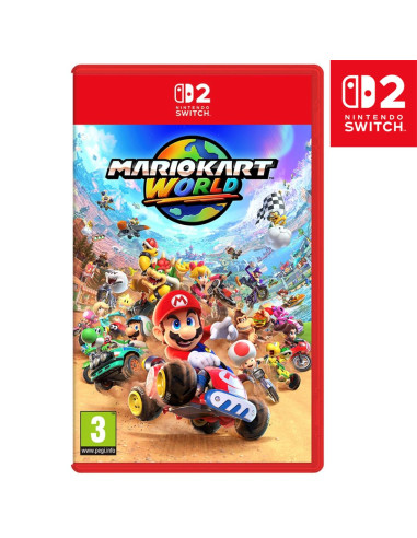 Nintendo Mario Kart World, Switch 2 Estándar Plurilingüe Nintendo