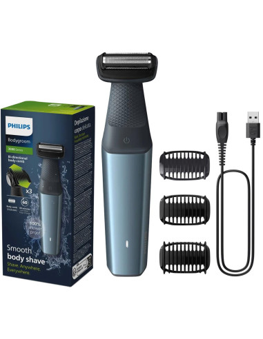 Philips Bodygroom Series 3000 BG3027/05 Recortador corporal e íntimo