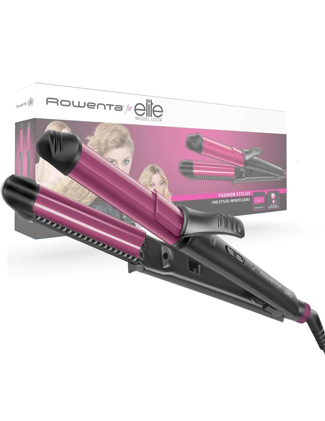 Rowenta CF4512F0 Moldeador Multistyler 3 In 1 Alisa, Riza y Moldea
