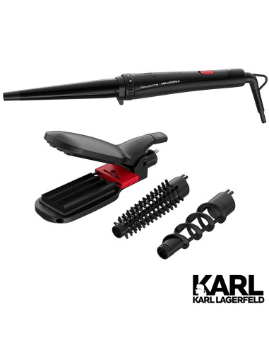 Rowenta Infinite Looks CF422L Rizador de pelo Caliente Negro, Rosa 48