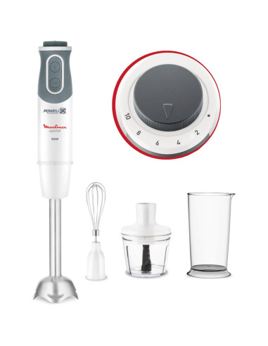 Moulinex DD642110 licuadora 0,8 L Batidora de inmersión 800 W Gris,