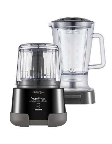 Moulinex DP815855 1.2.3 Ultimate Blender Batidora + Picadora 1000W