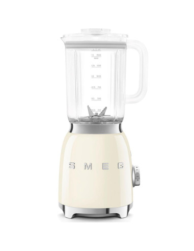 Smeg Batidora Vaso 800W 1.5L PIca Hielo Crema (BLF03CREU)