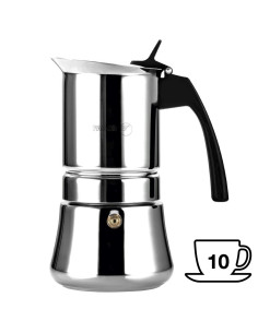 Fagor Etnica Cafetera Italiana de Acero 10 Tazas