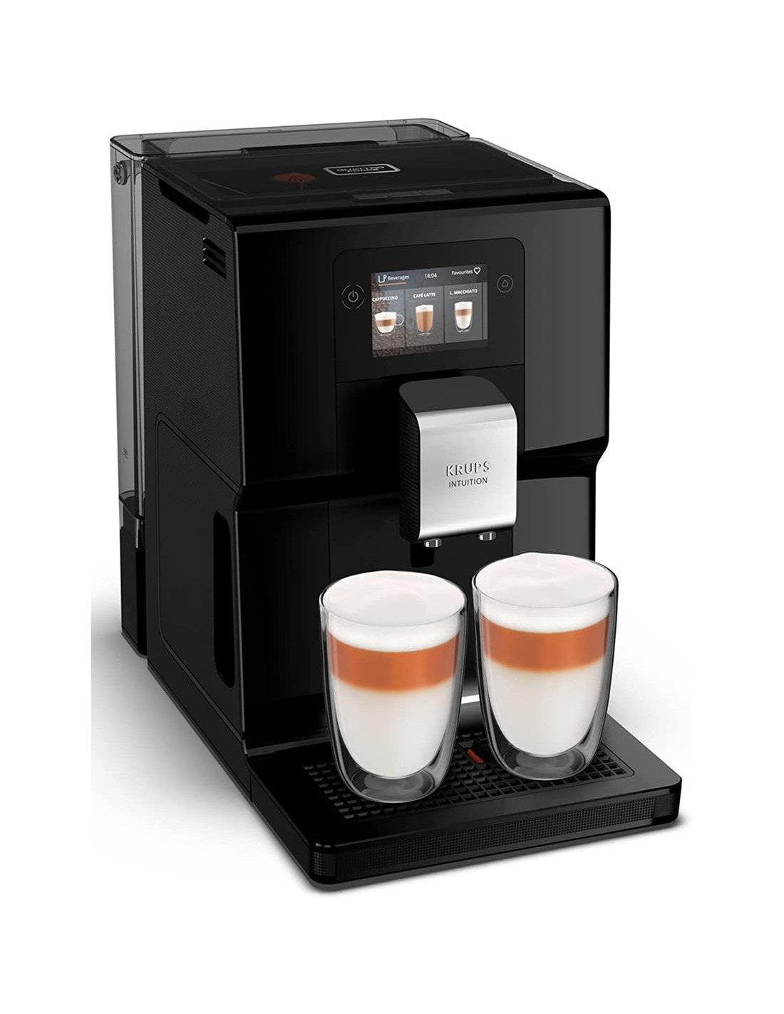 Krups EA873810 Cafetera Superautomática Intuition Negra